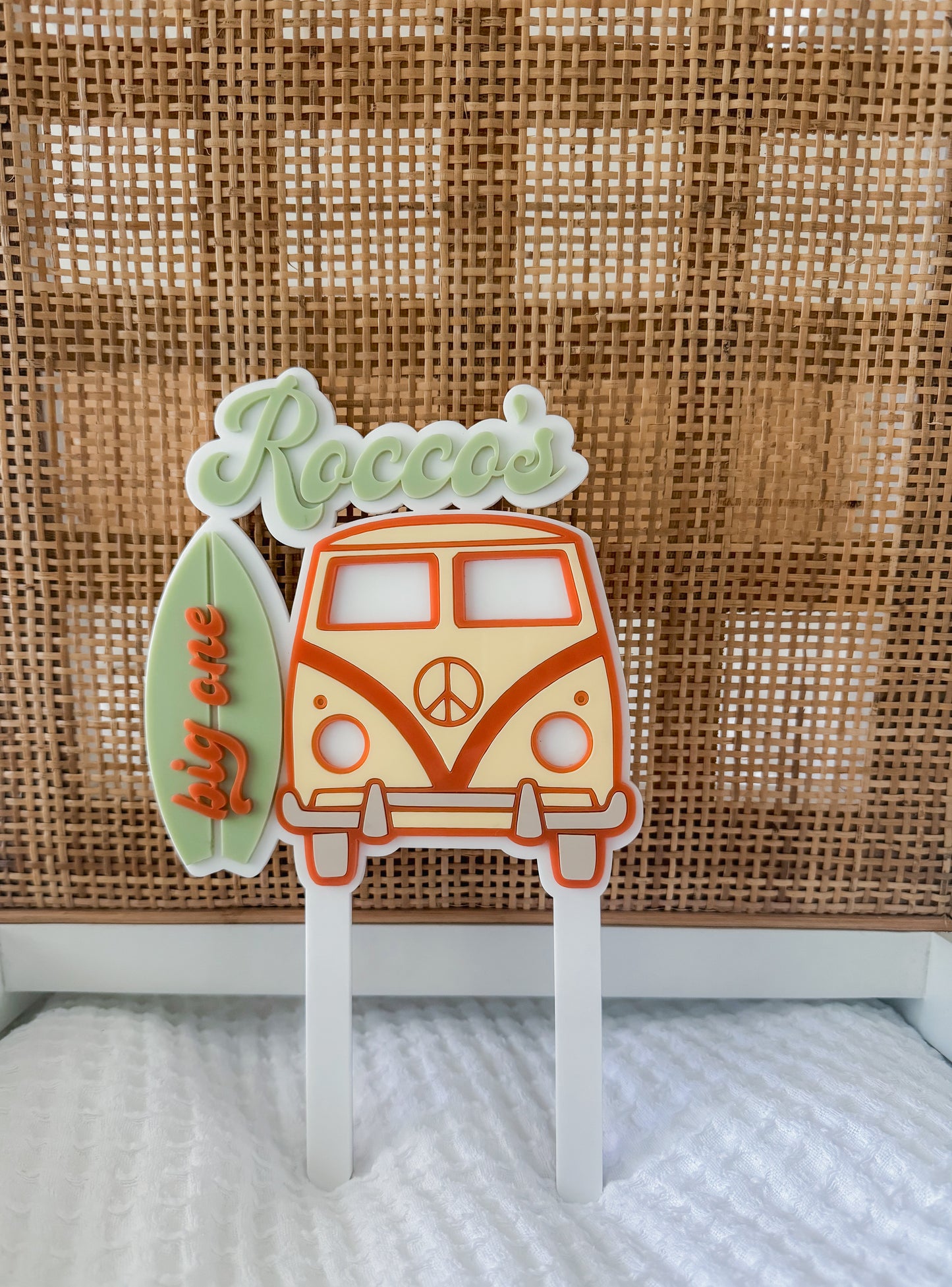 Kombi Van Cake topper
