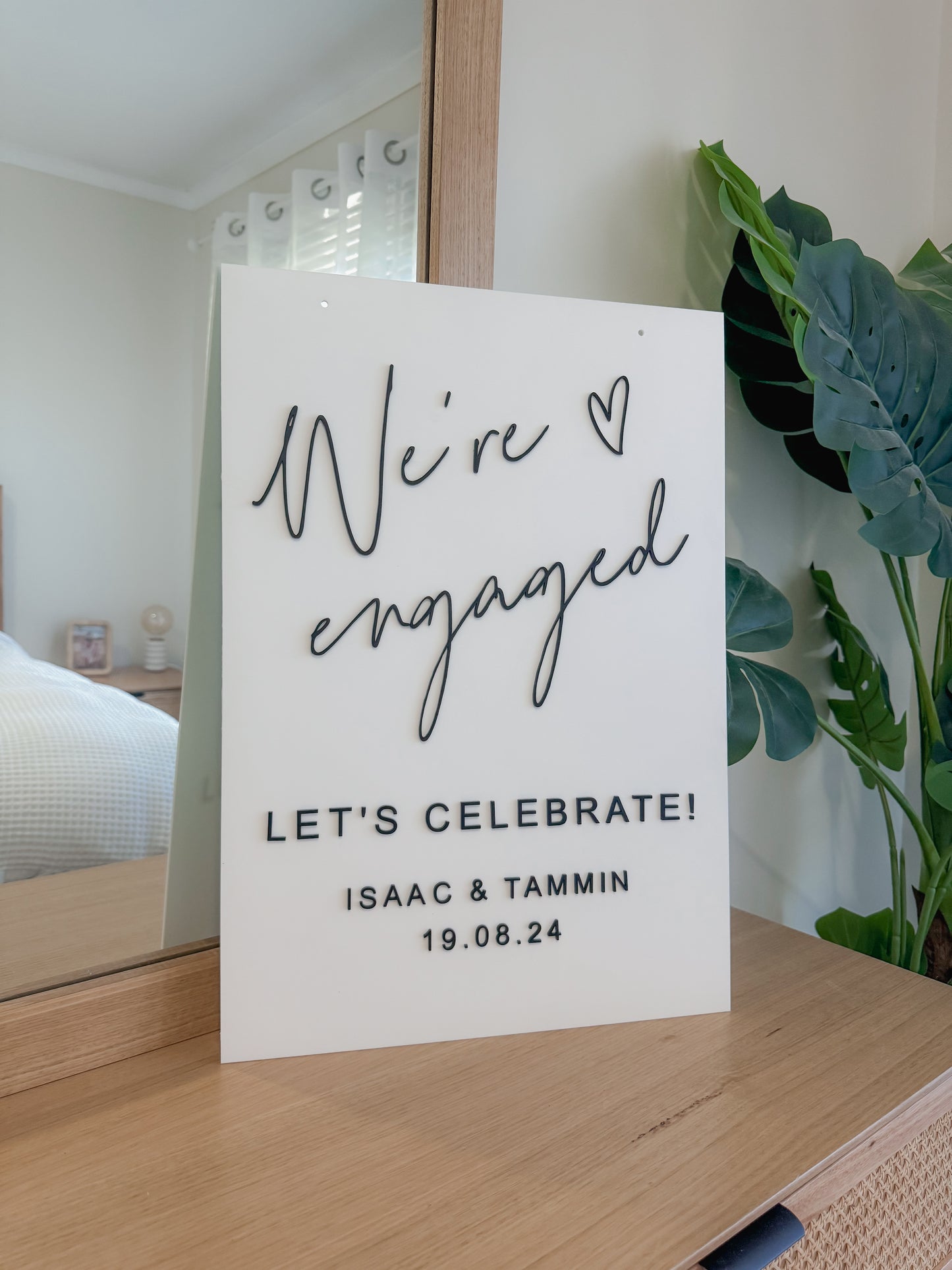 We’re Engaged | Event Signage