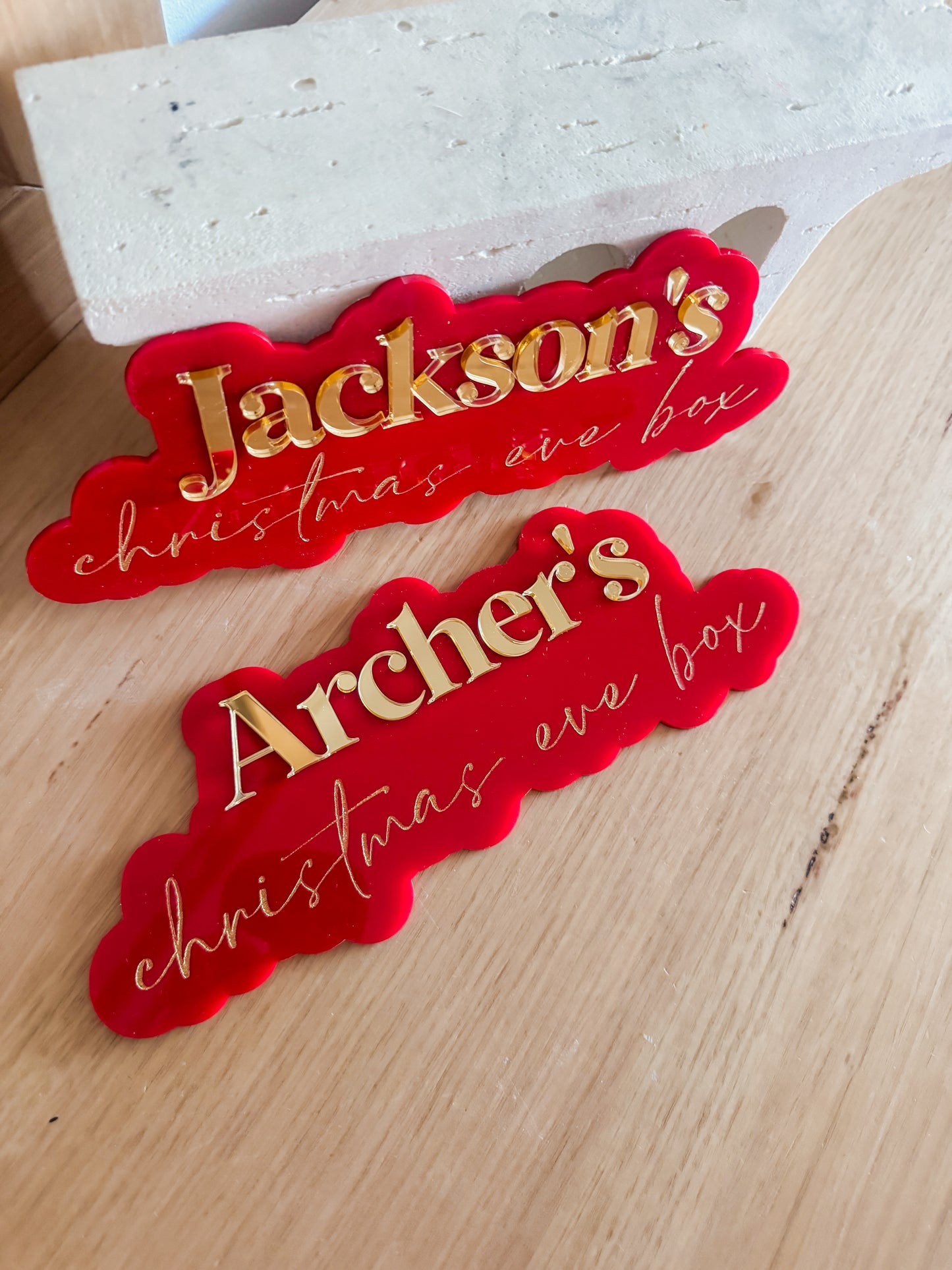 Acrylic Crate / box Plate