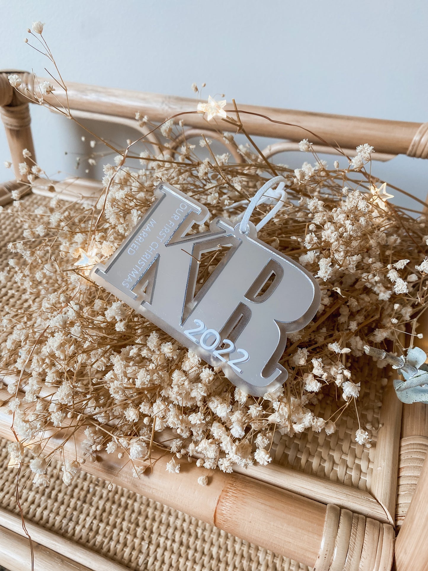 Initial Bauble | Married | Engaged 24•
