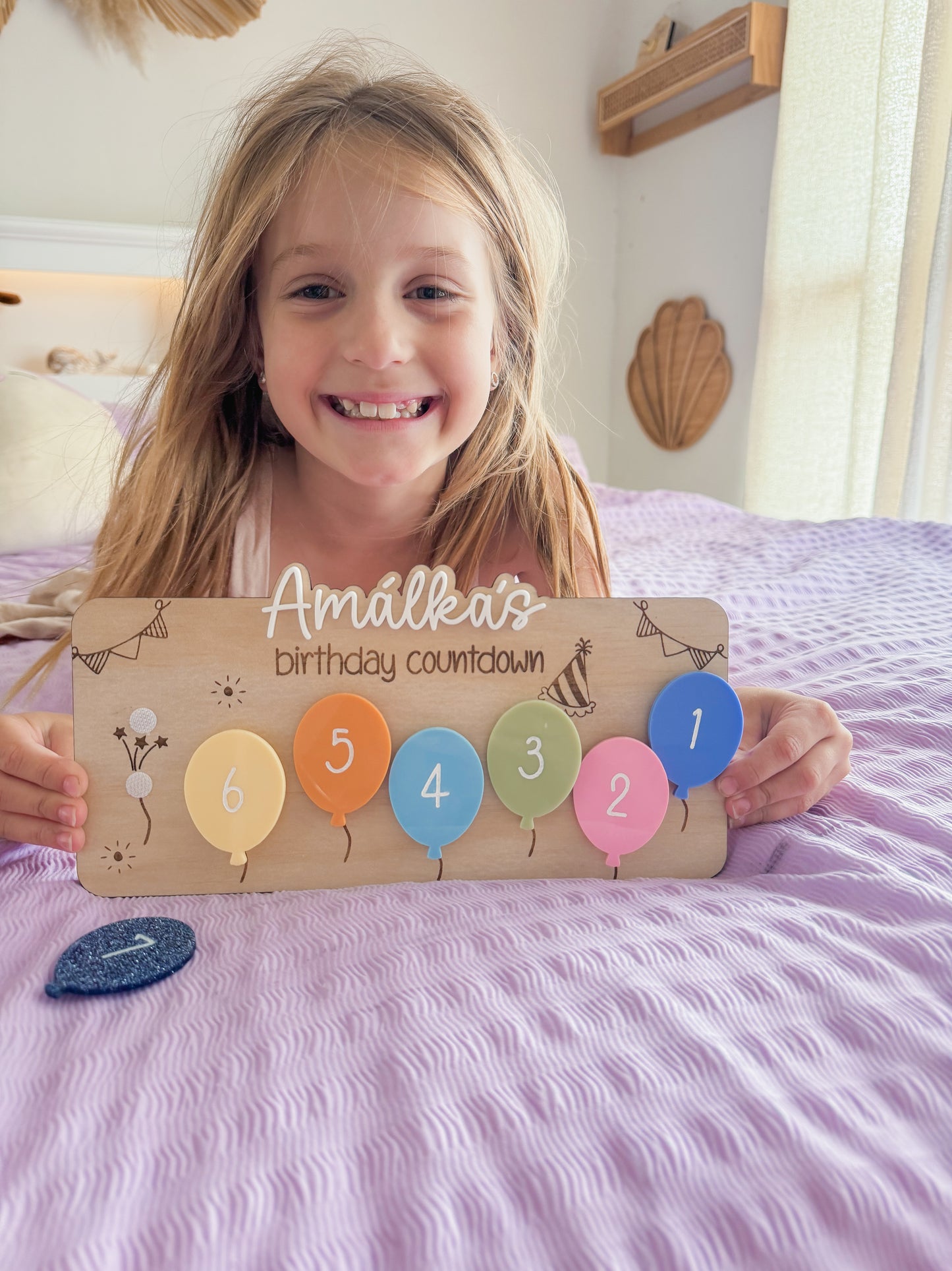Birthday Countdown board