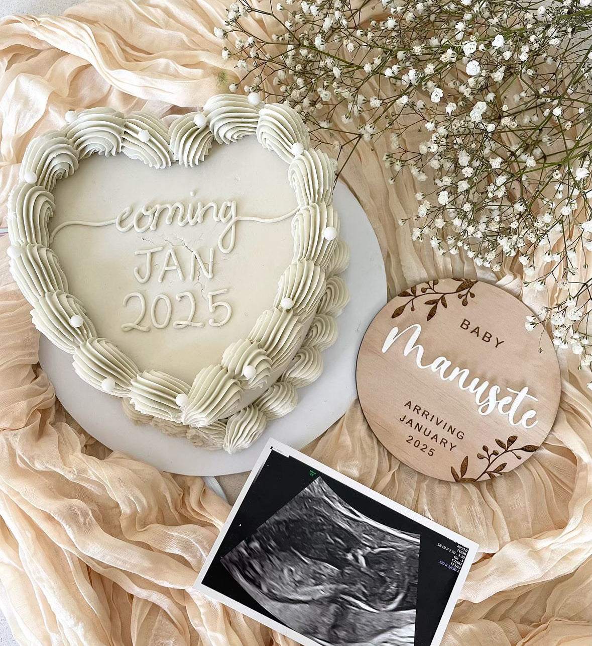 Pregnancy Announcement Plaque