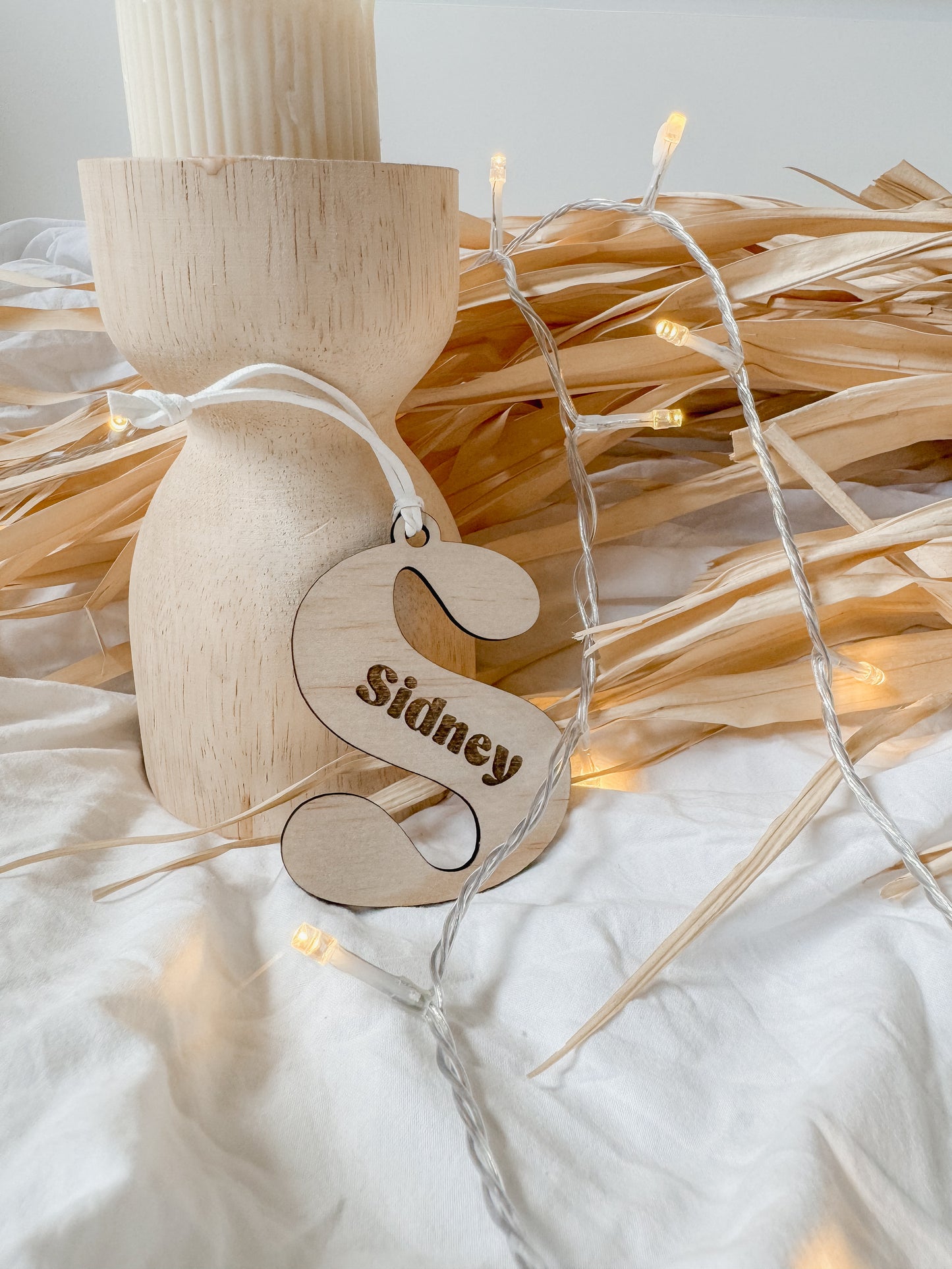 Initial Bauble | Timber