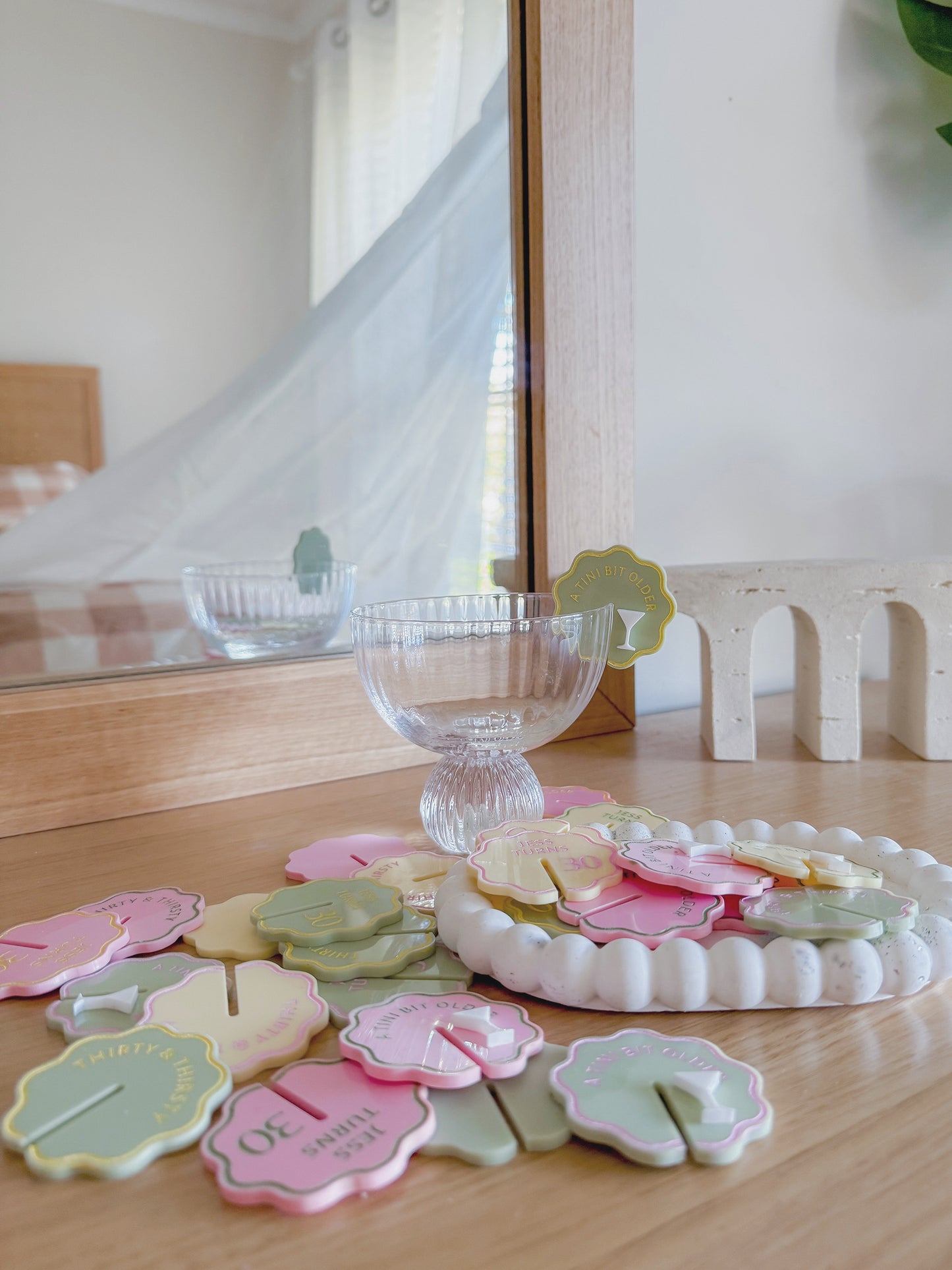 Stemless Glass Topper