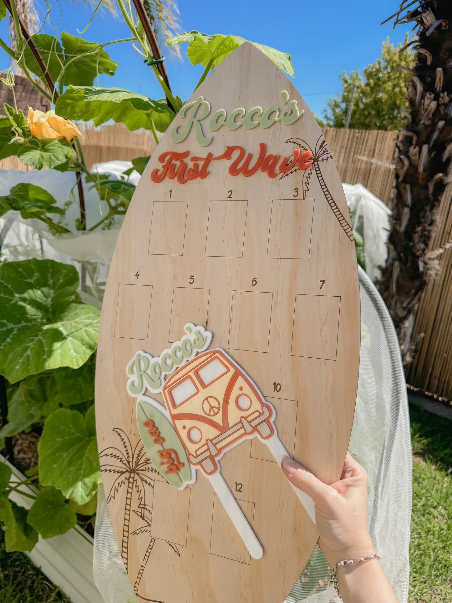 Kombi Van Cake topper