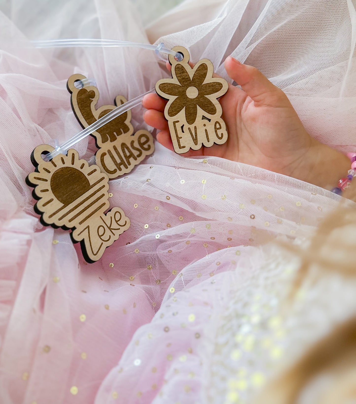 Timber Bag tag |