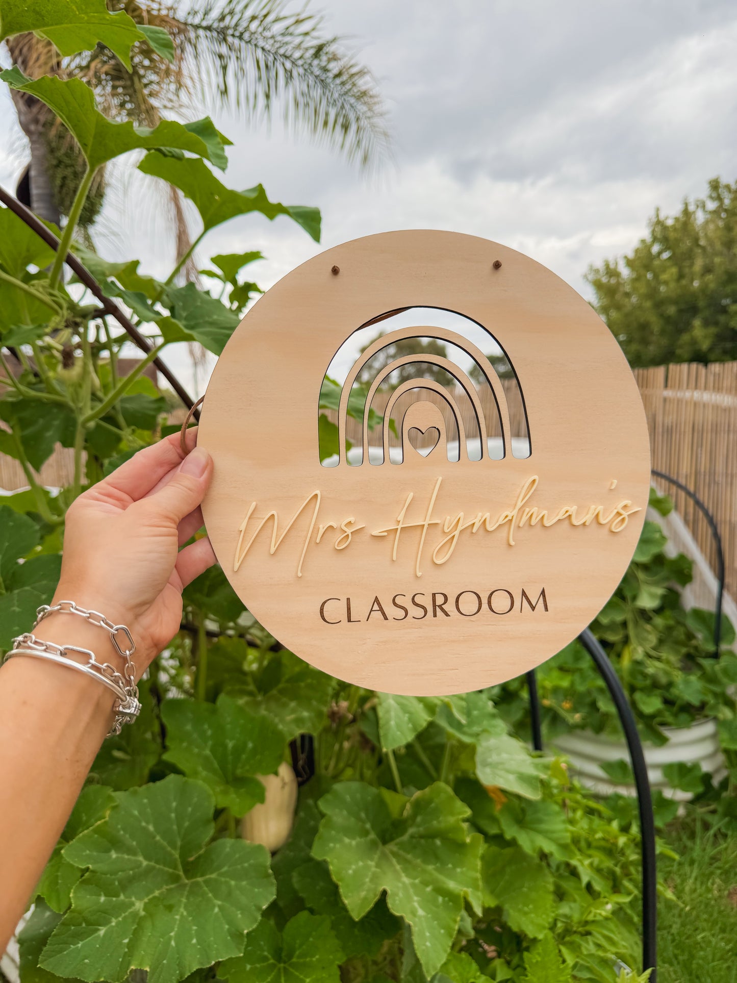 Classroom sign | engraved
