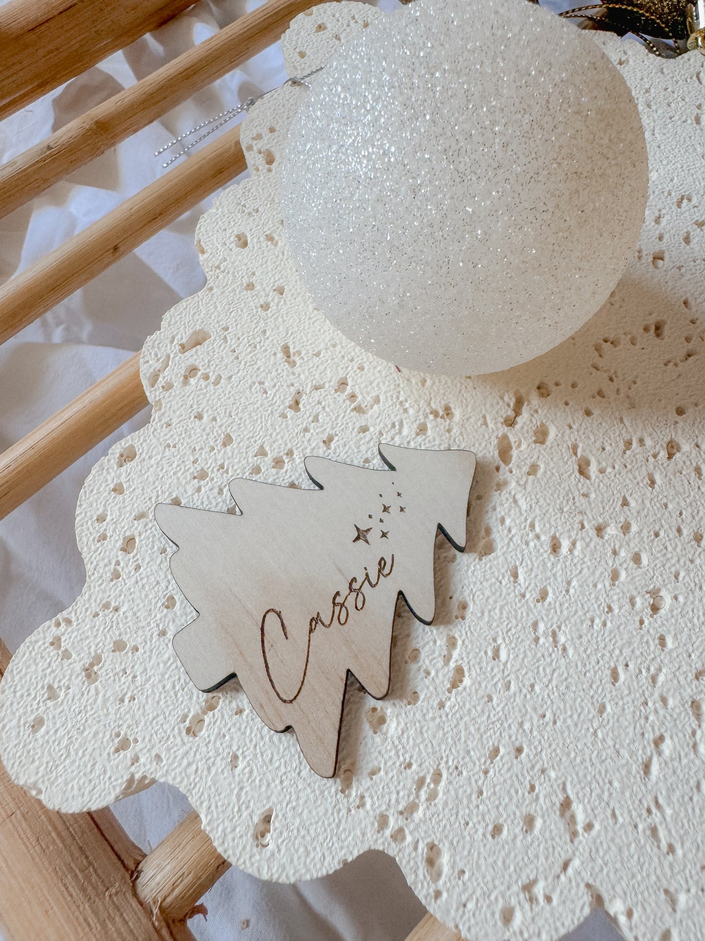 Christmas Name placements