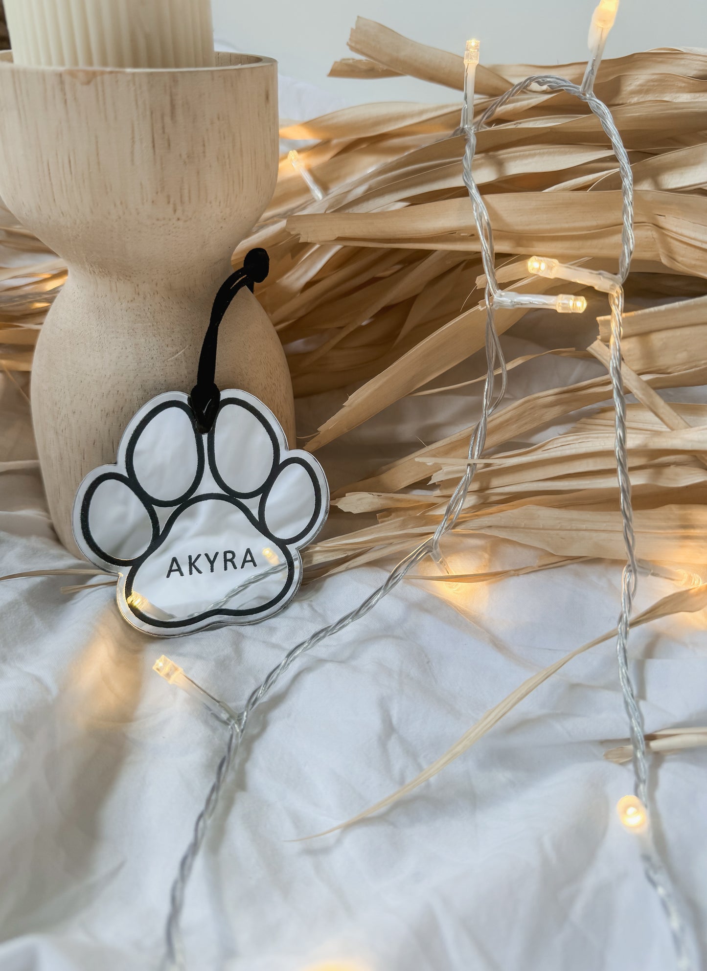 Paw Print Bauble | Acrylic