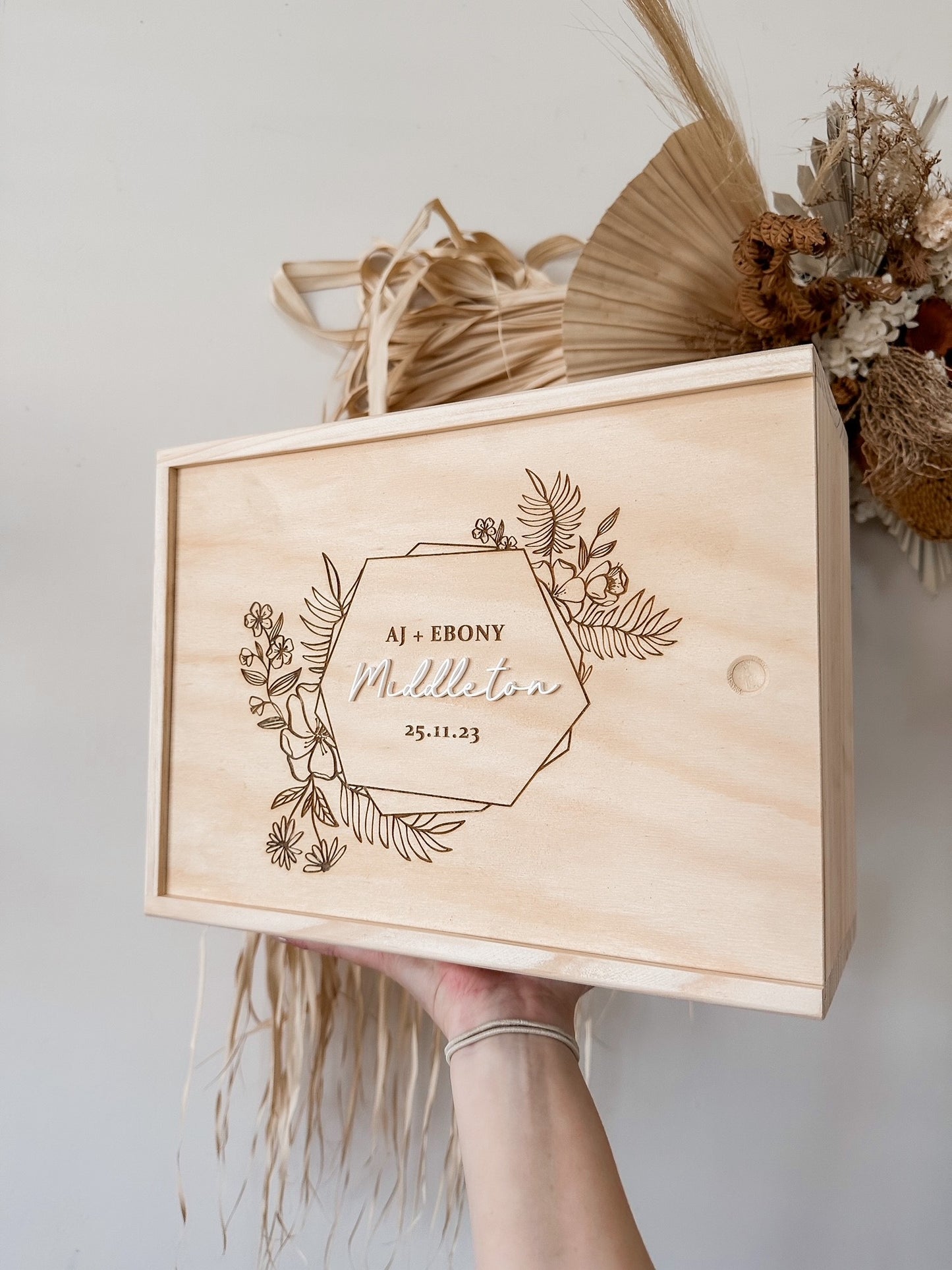 Wedding Keepsake Box - preorder