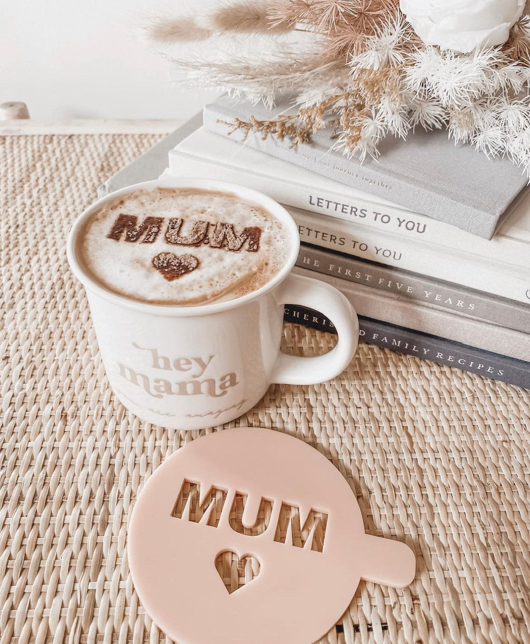 Custom Coffee Stencil