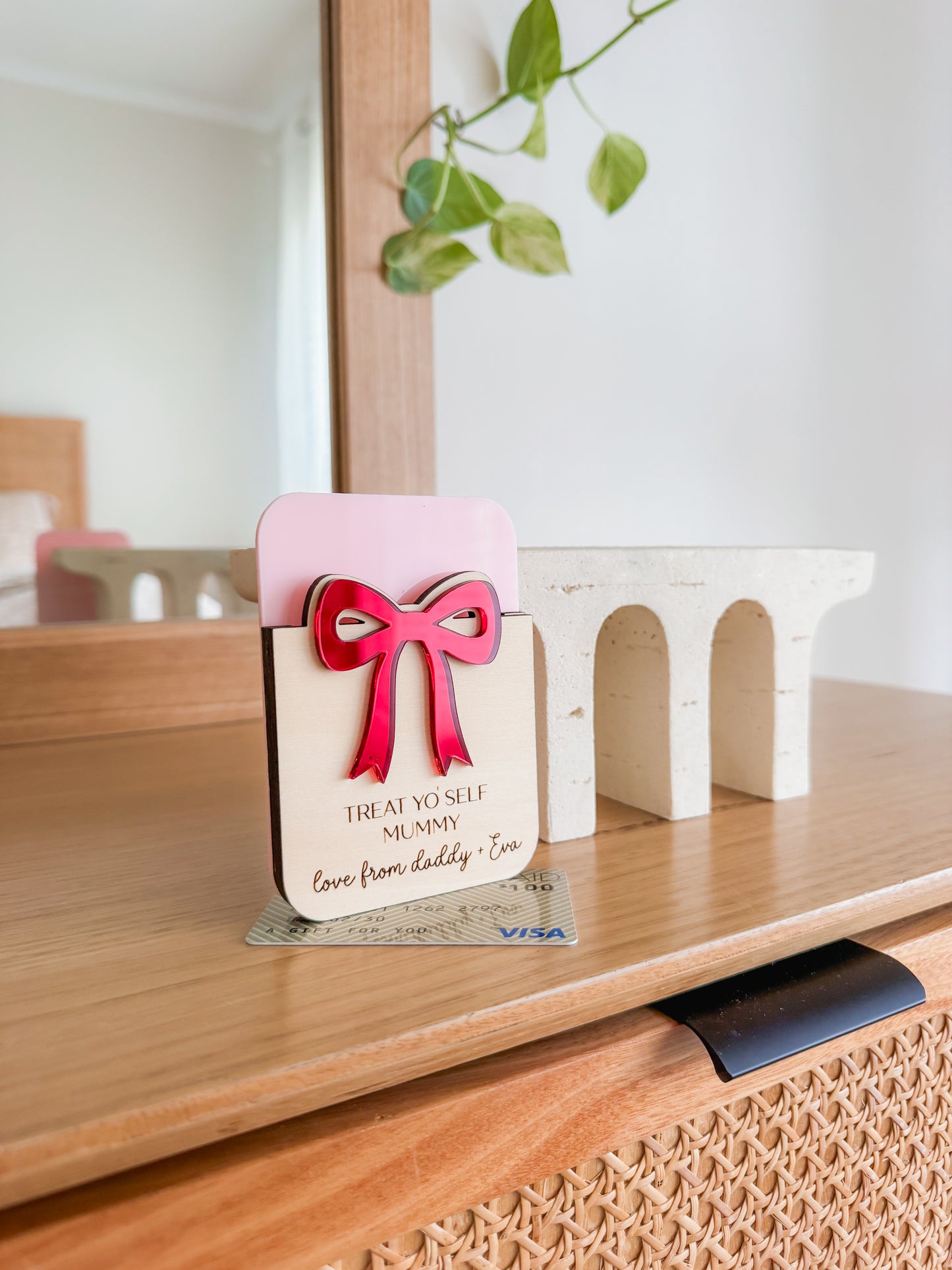 Bow Gift Card Holder