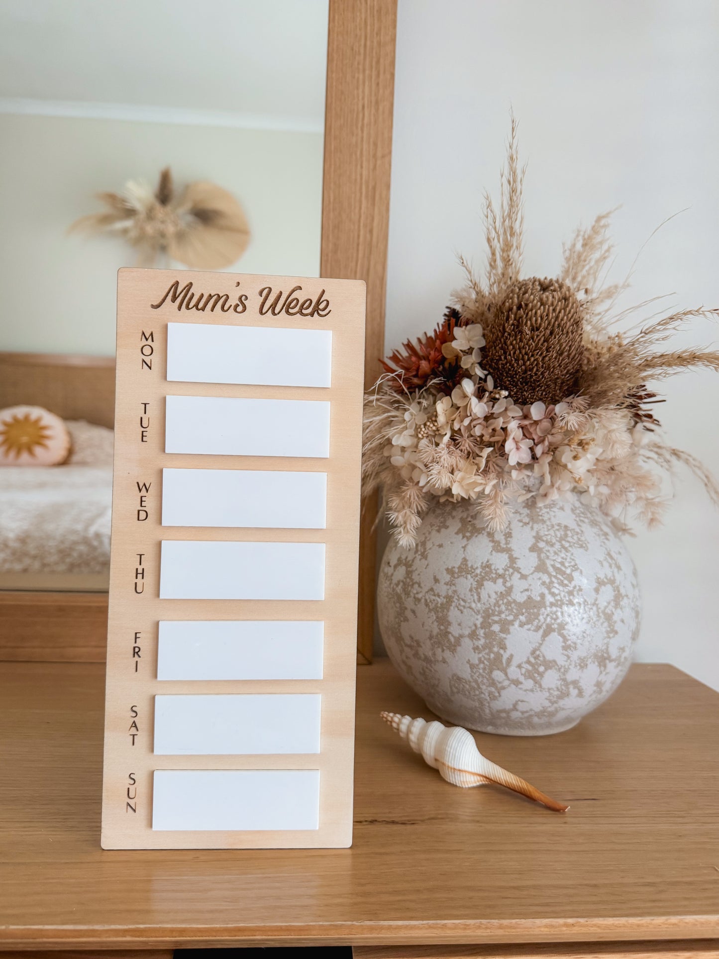 Magnetic Weekly Organiser