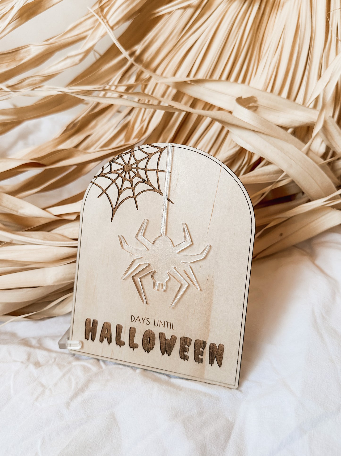 Halloween Count Down Plaque