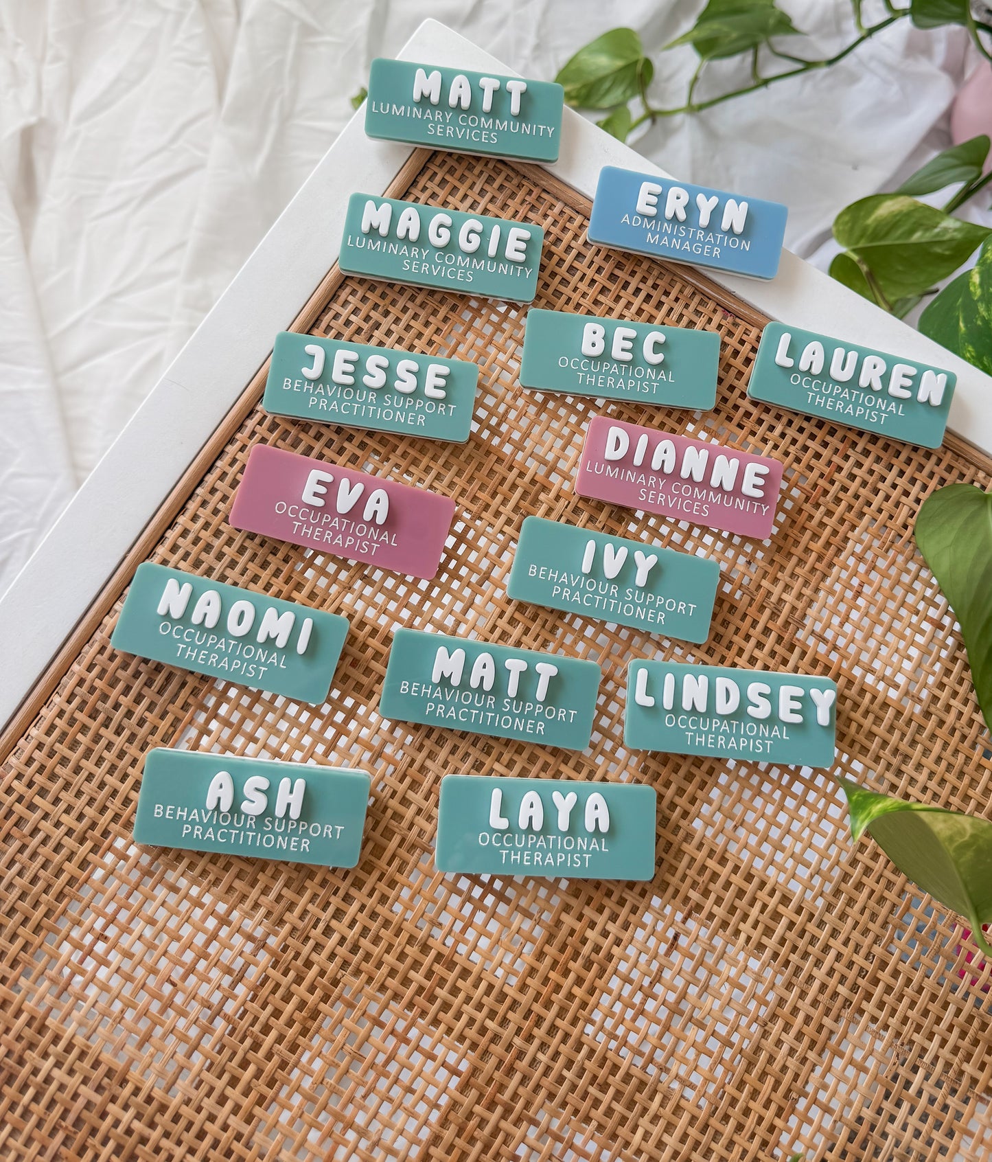 Nurse / Teacher Name Badge