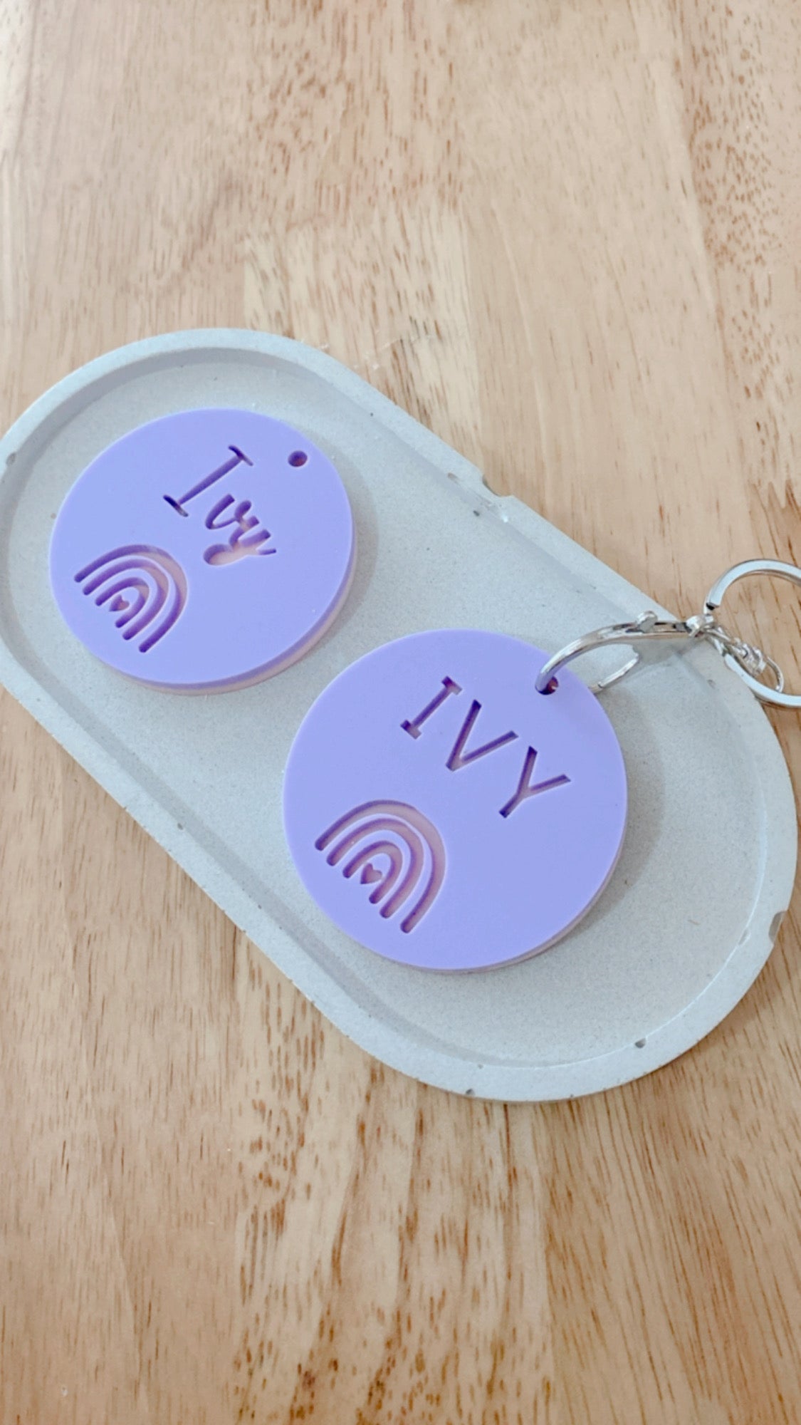 Round Character Bag Tag