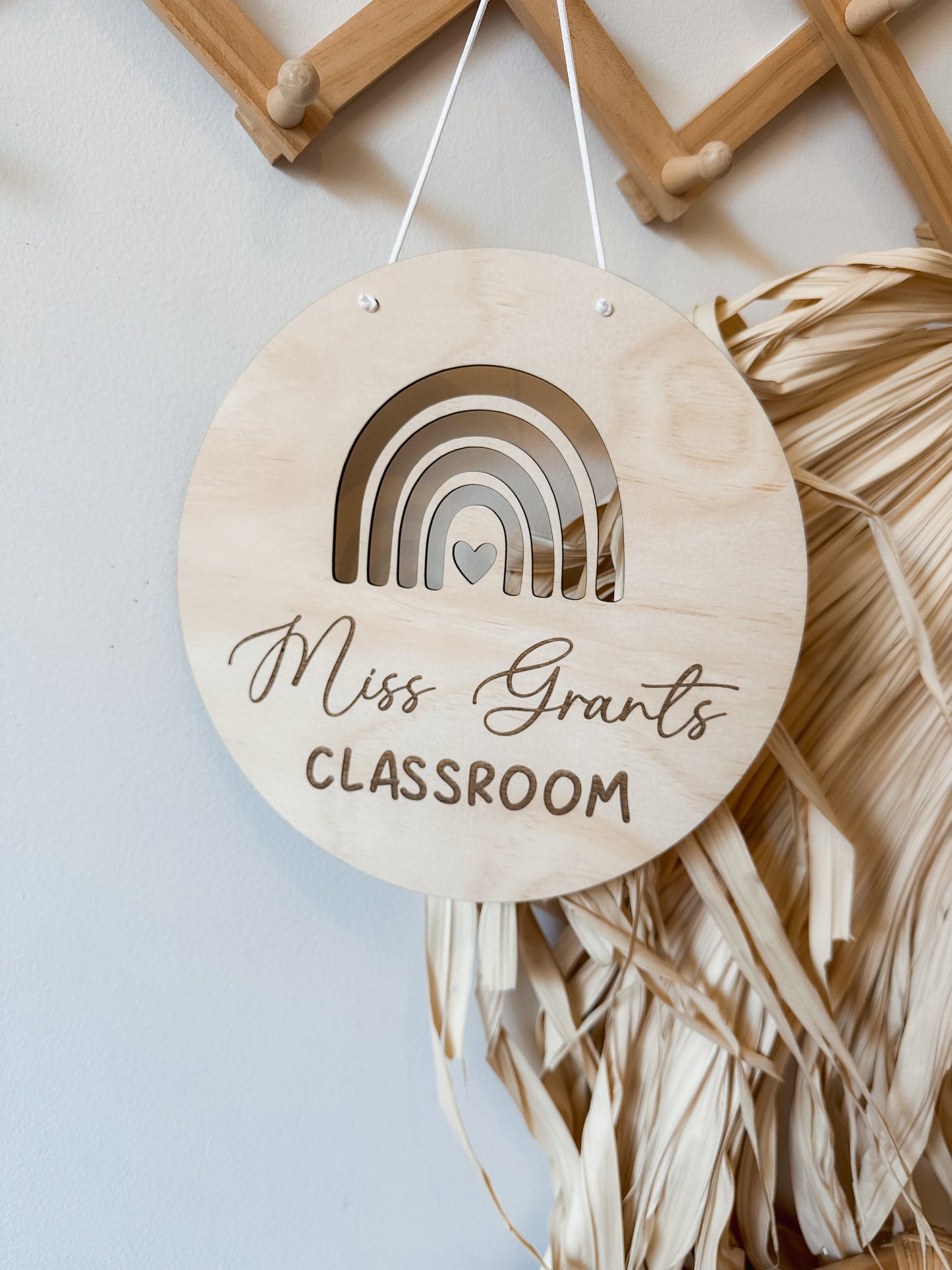 Classroom sign | engraved