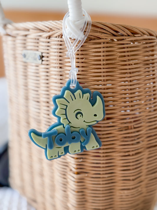 Acrylic Dino | School tag