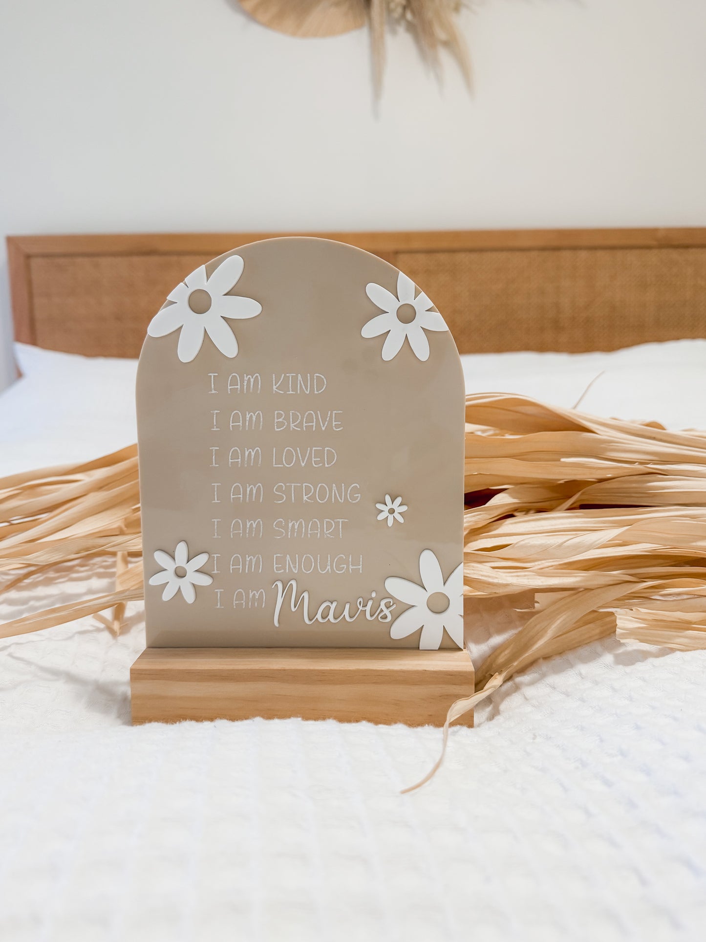 Affirmation plaque