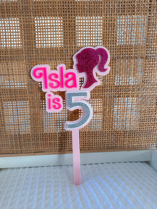 Barbie | cake topper