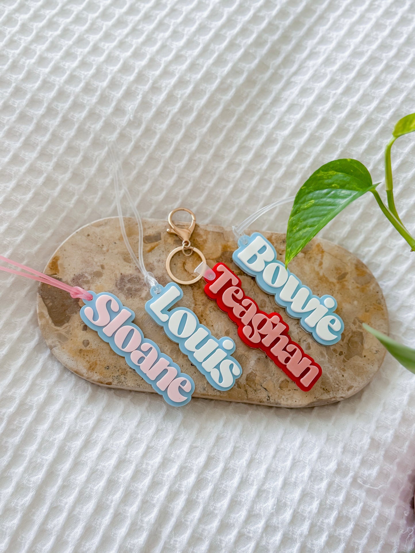 3D Key Chain Name Only