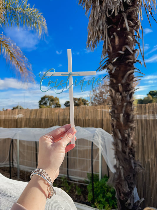 Luxe Christening topper