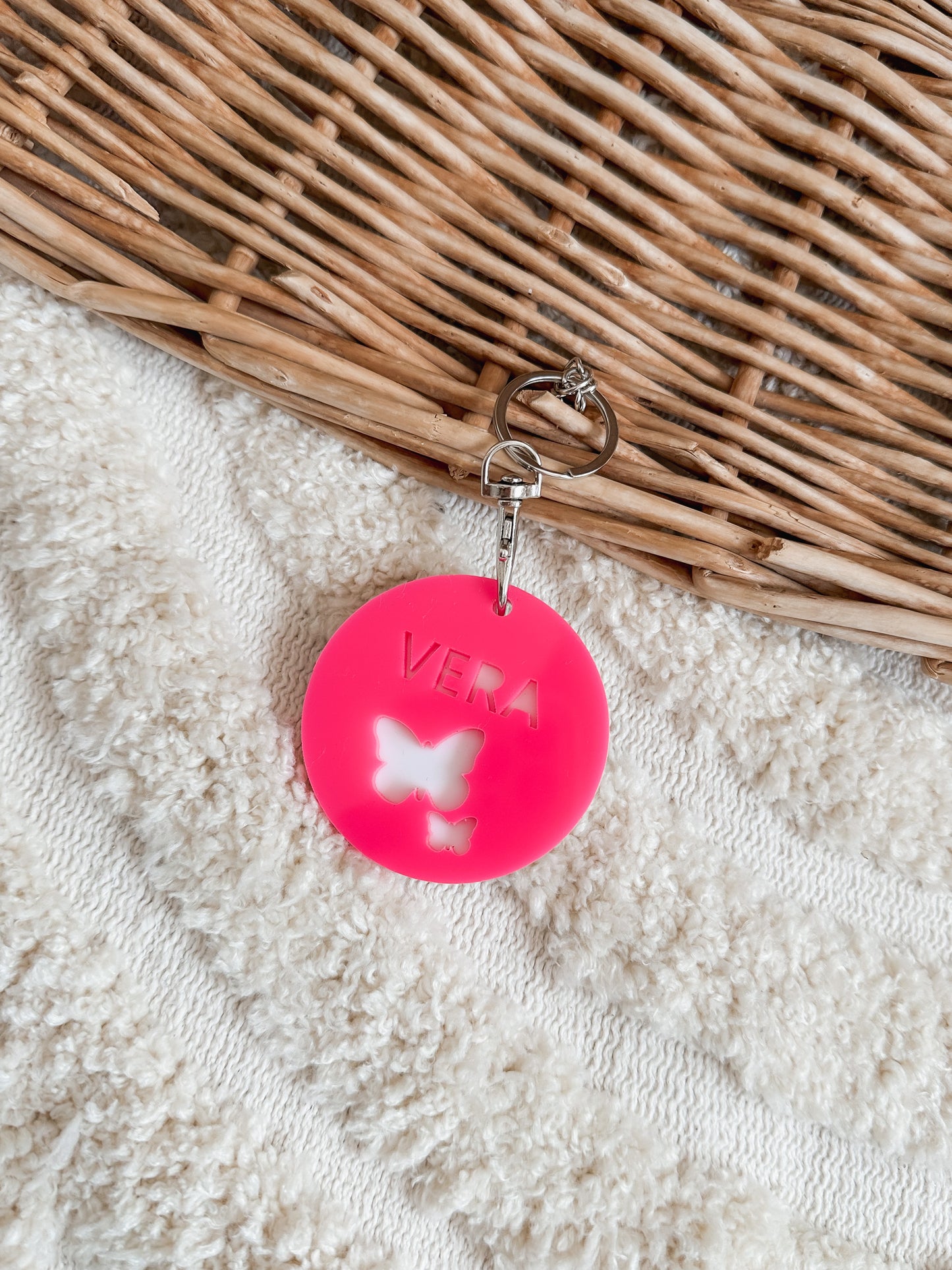 Round Character Bag Tag