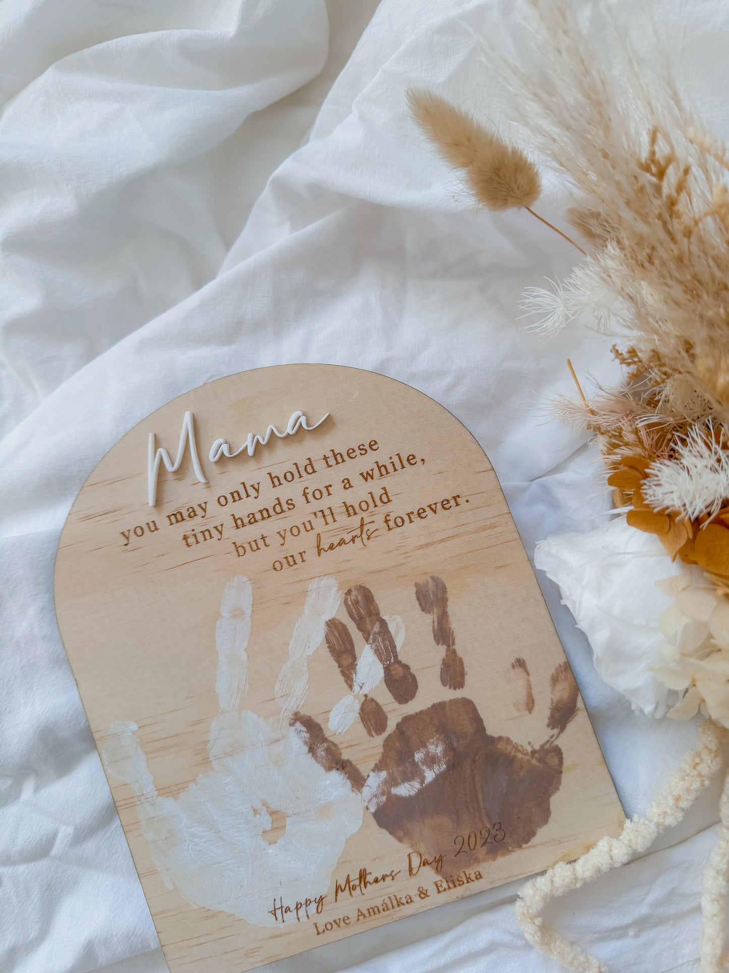 Handprint| Drawing plaque