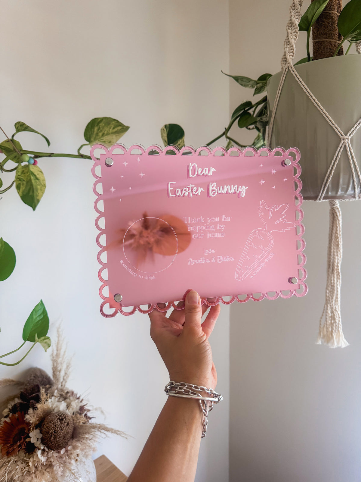 Acrylic double layer tray | scallop or rectangle