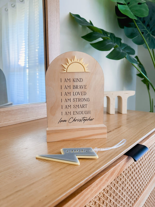 Affirmation plaque | sun