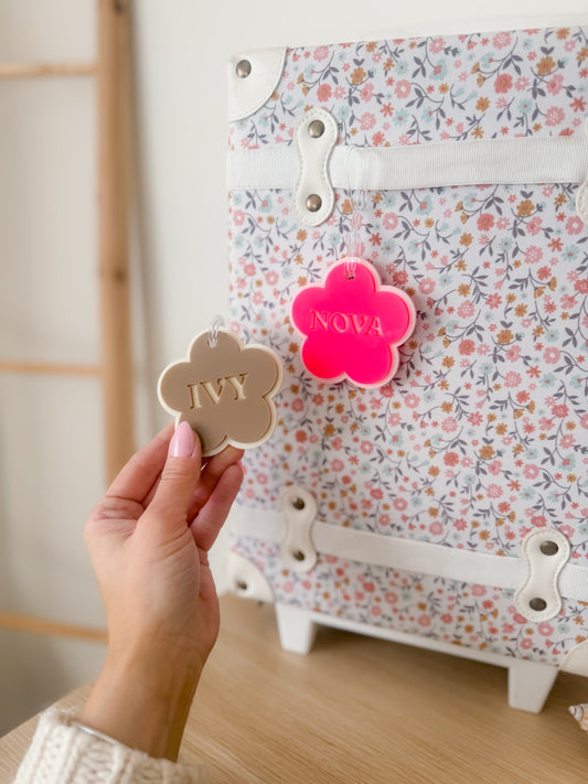 Acrylic flower tag