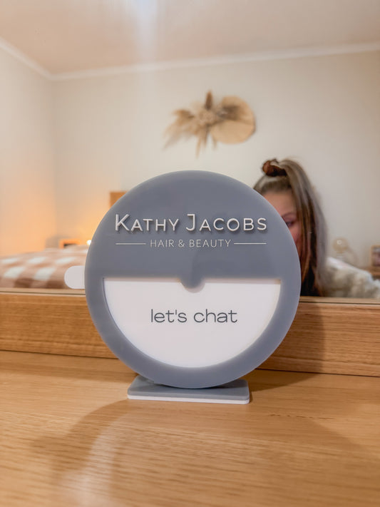 Treatment Sign | silent & lets chat