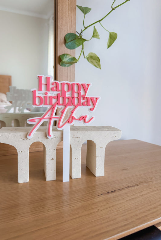 Happy Birthday Topper