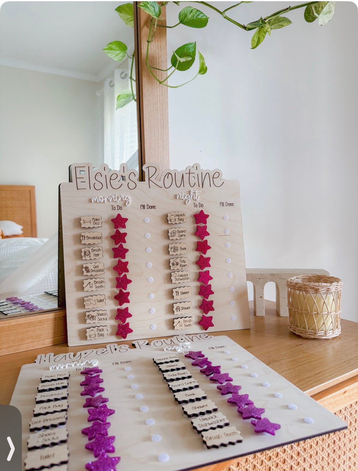 Routine Chart | morning + night