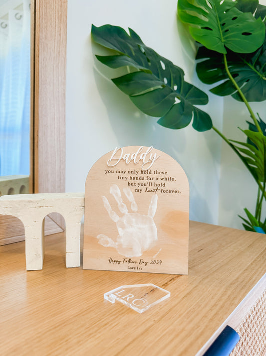 Handprint / Drawing Plaque