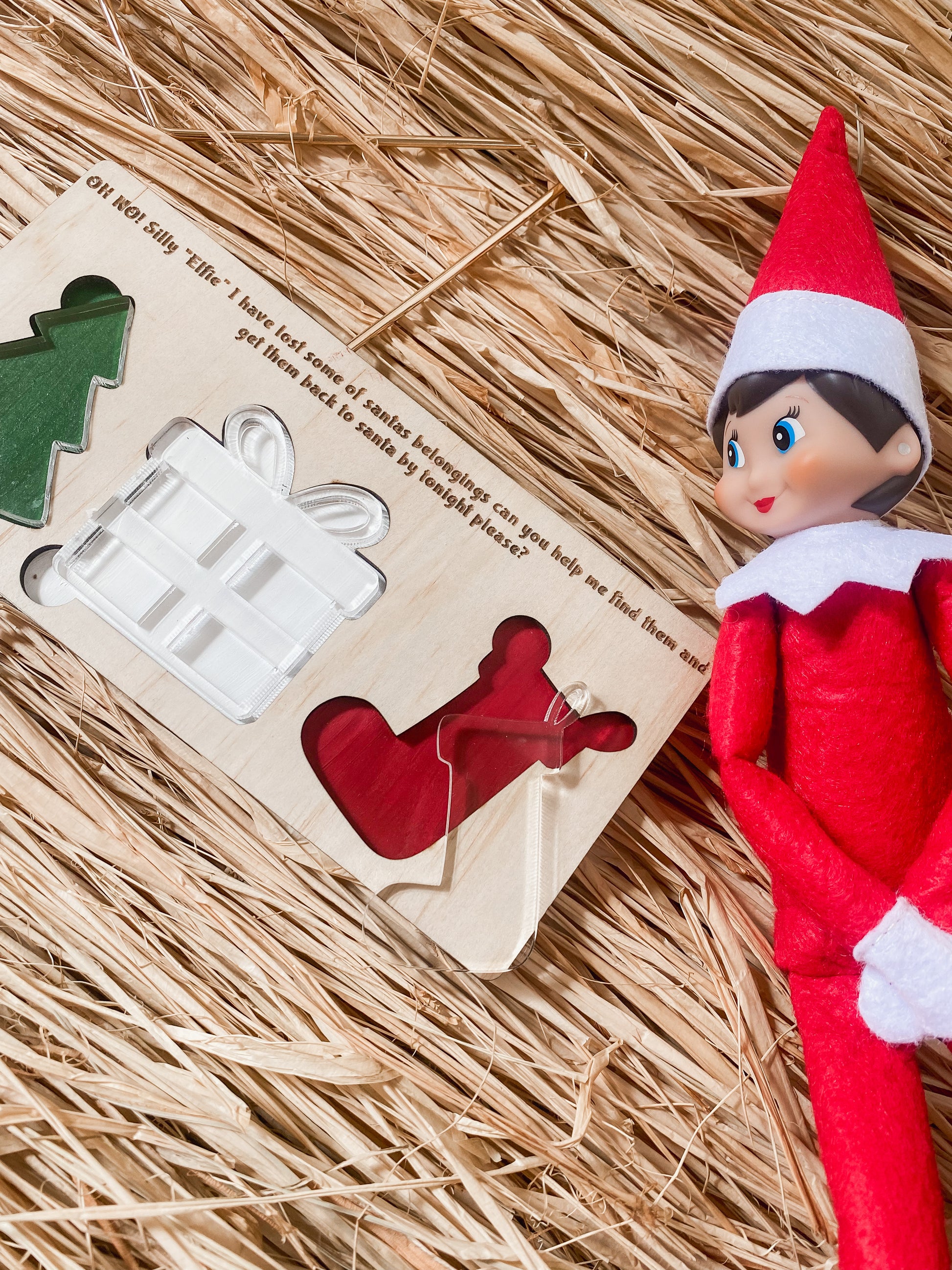 Elf find the missing piece | game – little redandco
