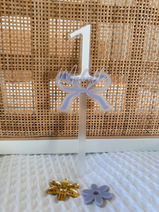 Bow topper