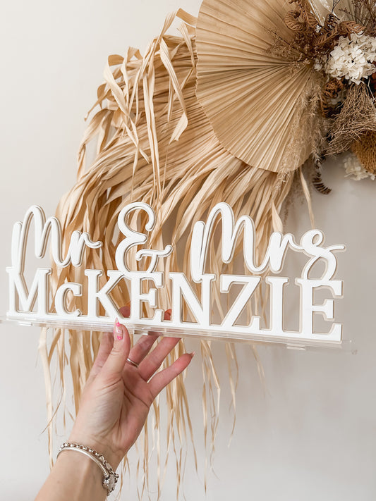 Table Sign | wedding