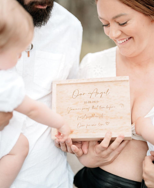 Angel Baby Keepsake box