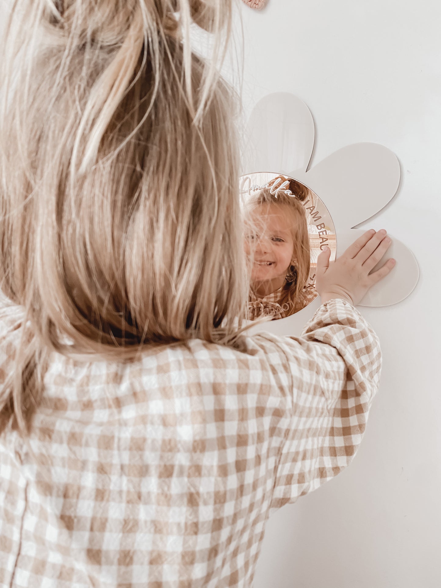 Flower Affirmation Mirror