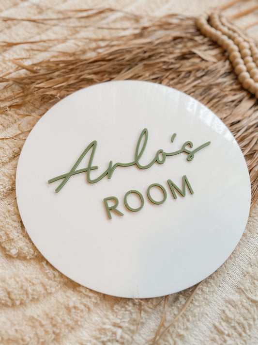 Room Sign