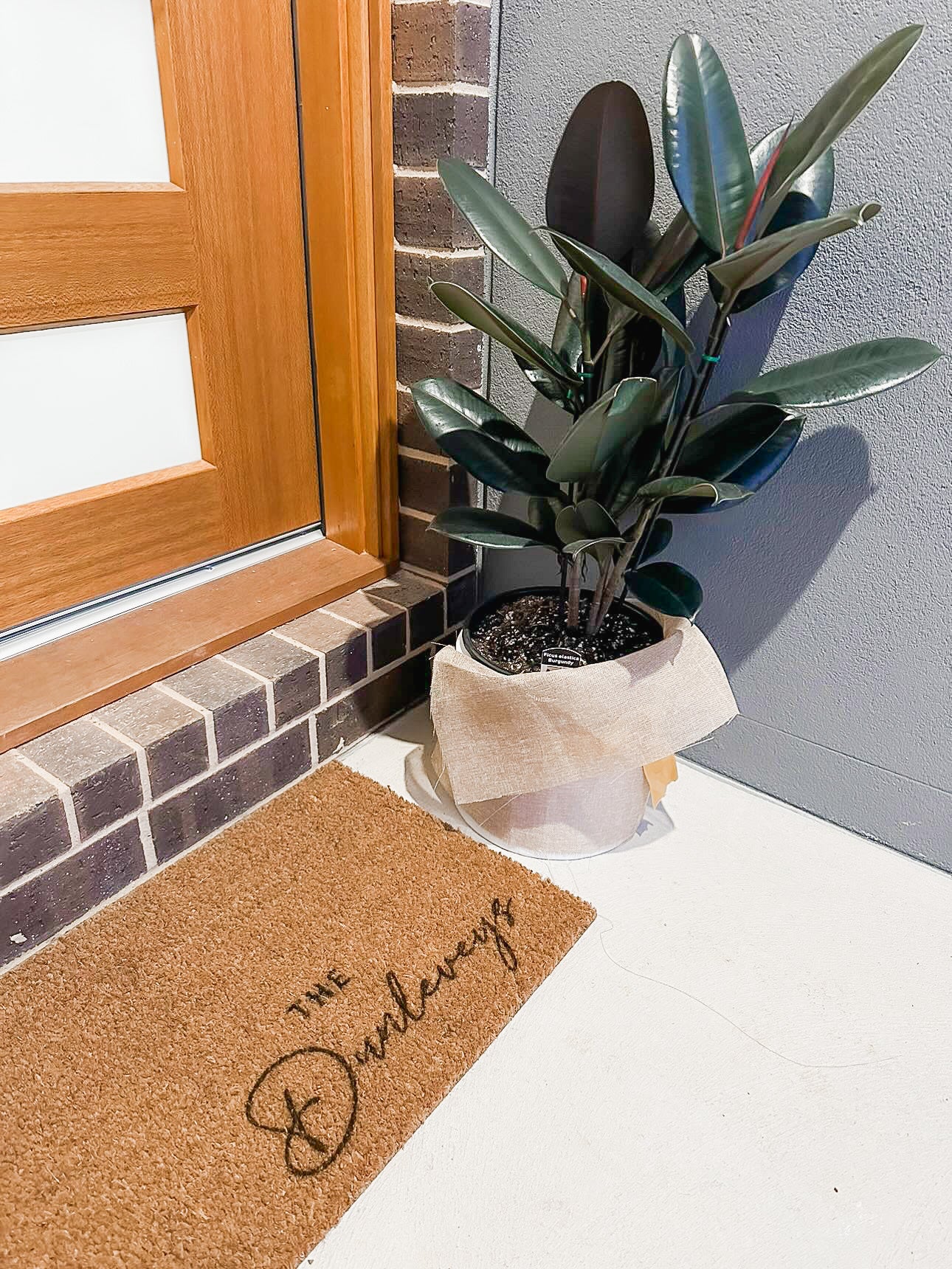 The "family name" Doormat