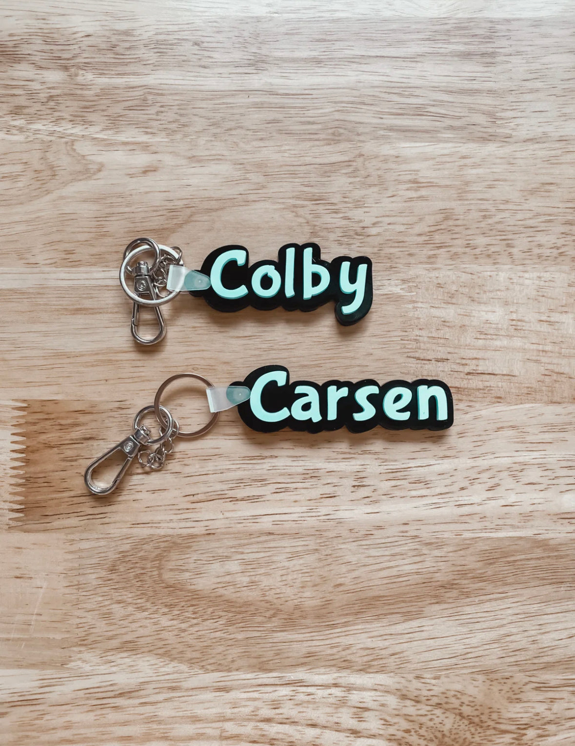 3D Key Chain Name Only