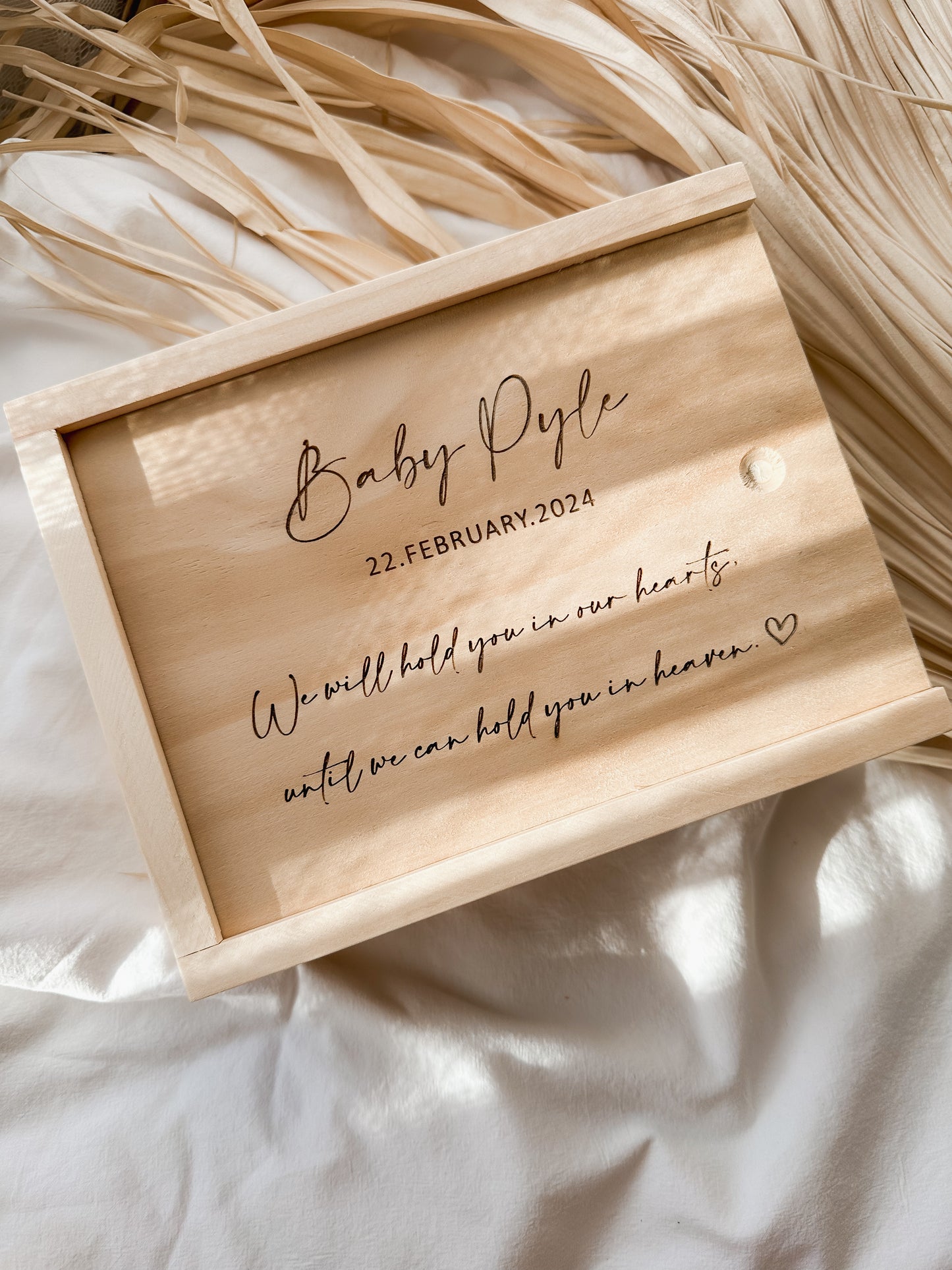 Angel Baby Keepsake box