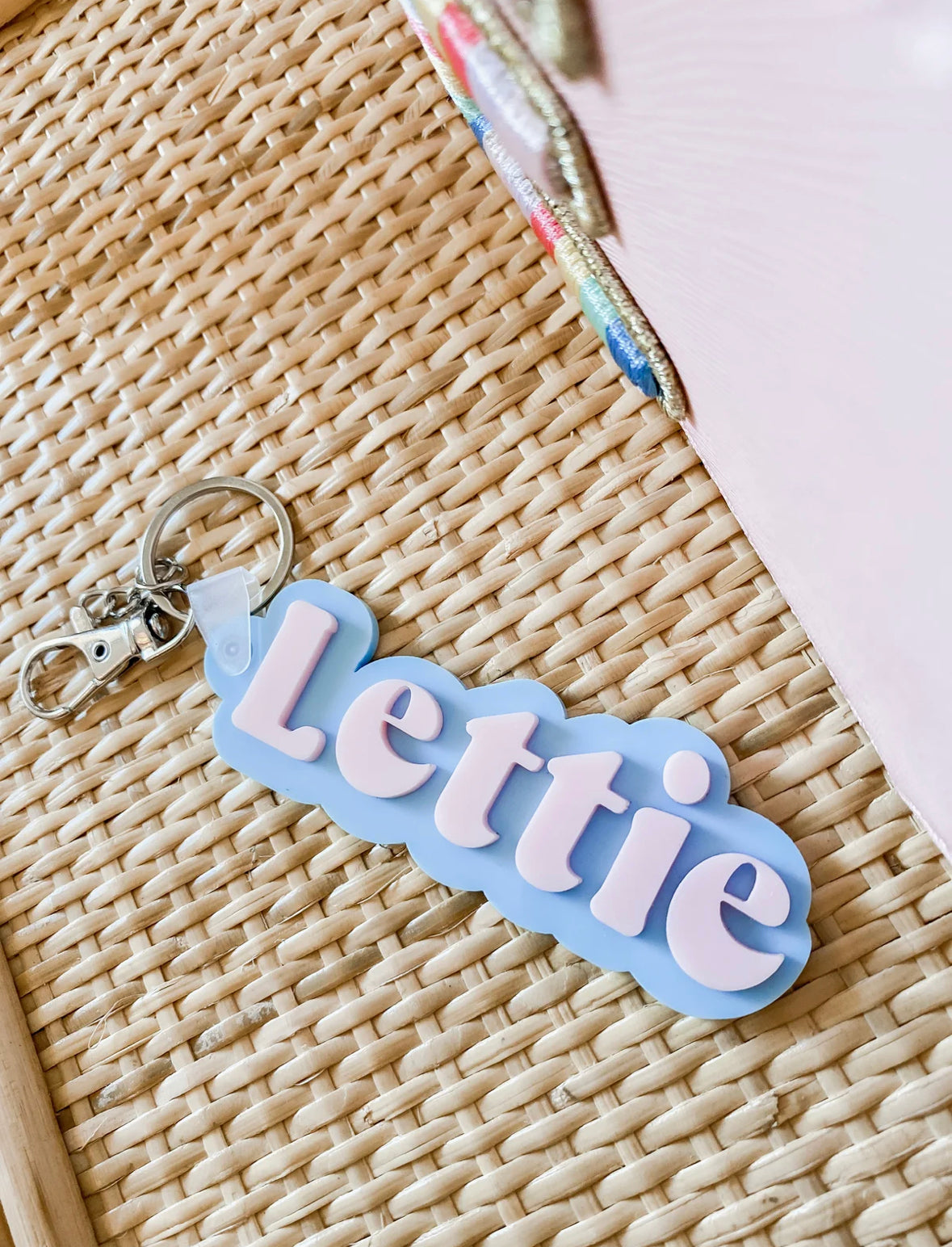 3D Key Chain Name Only