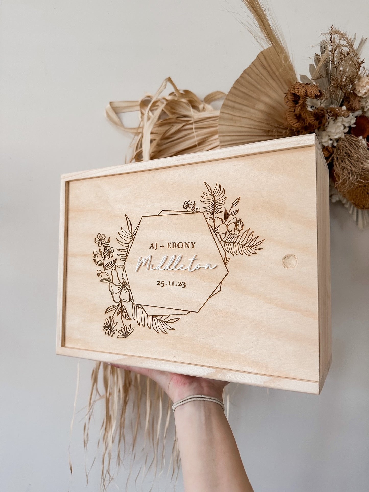 Wedding Keepsake Box